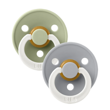 BIBS Glow Dummy 2pk - Size 1 (Various Colours)