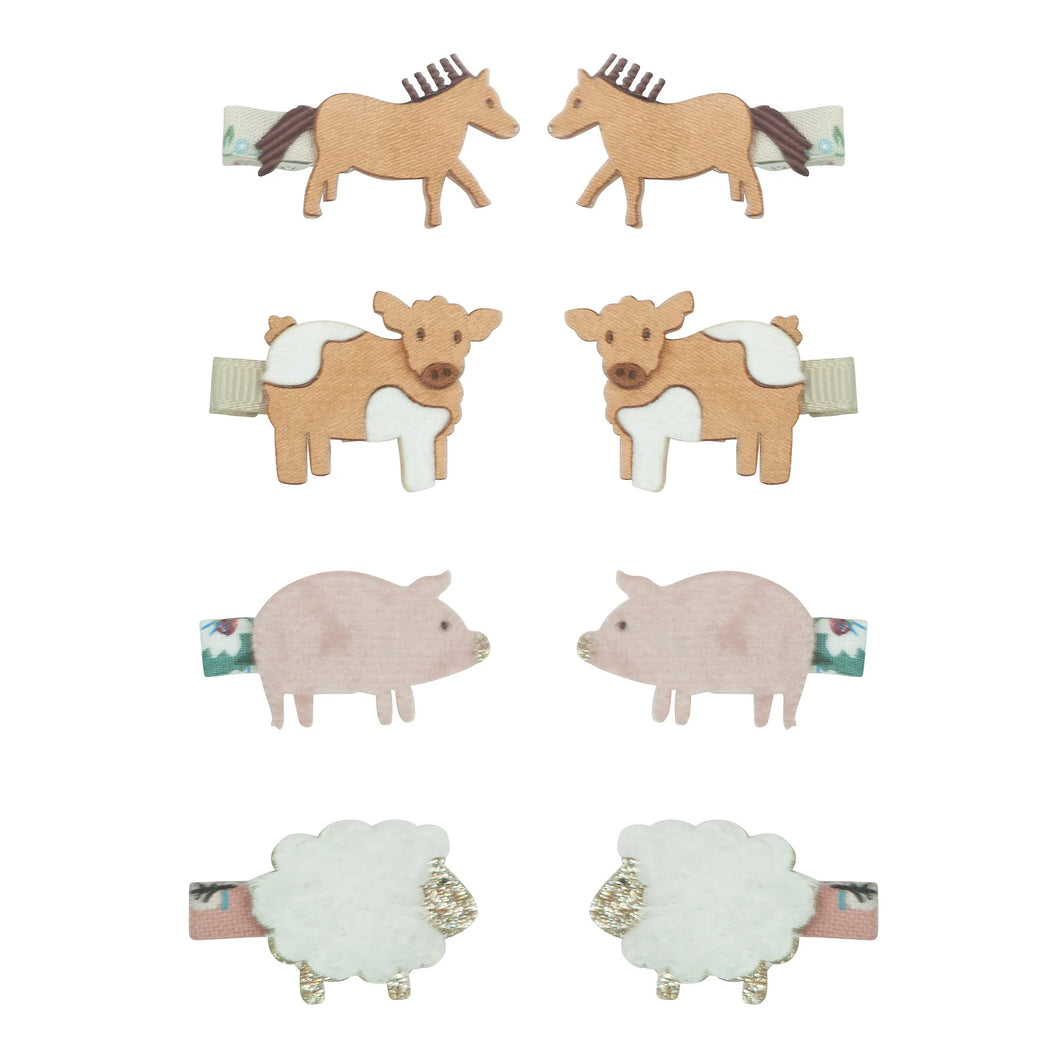 Farm Animal Mini Clips