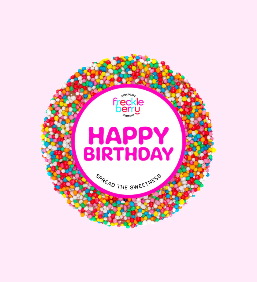 Happy Birthday - Single Freckle 40g