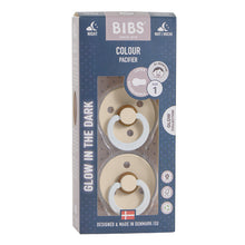 BIBS Glow Dummy 2pk - Size 1 (Various Colours)