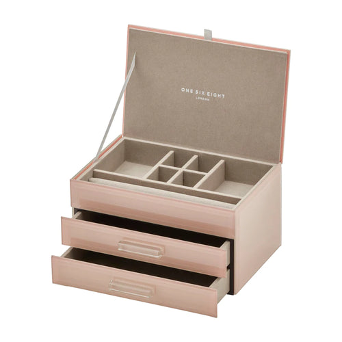 Gabriella Jewellery Box - Medium Blush