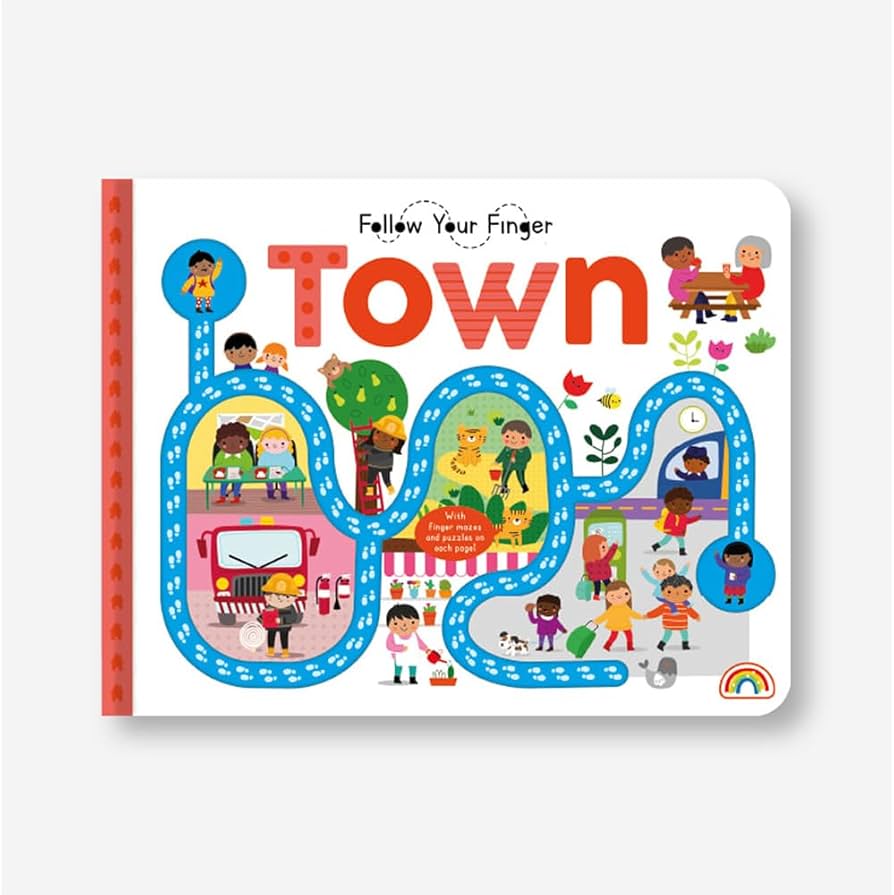 Follow Your Finger Town Book