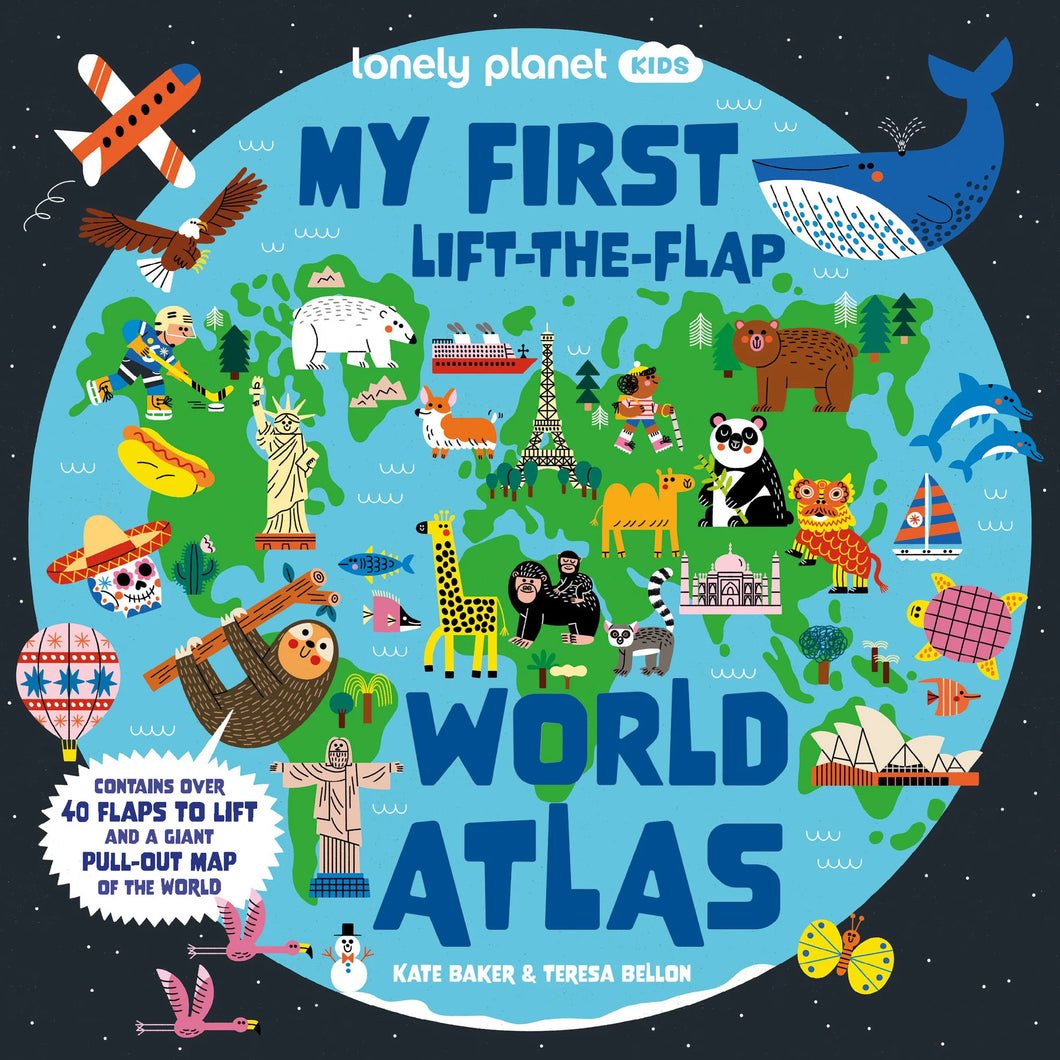 My First Lift the Flap World Atlas - Lonely Planet