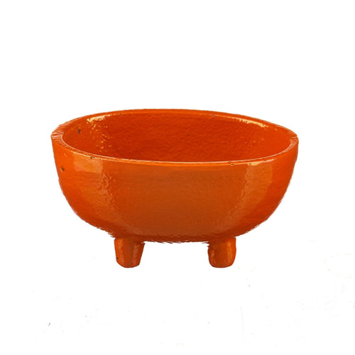 Orange Oval Cauldron (Without Lid) (Copy)