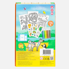 Zoo Colouring Set
