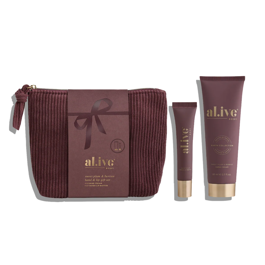 Hand & Lip gift set- Sweet Plum & Berries