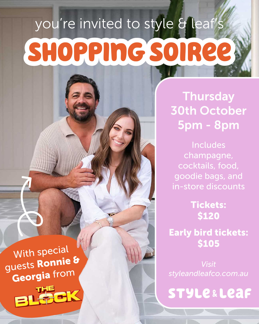 Ronnie & Georgia Shopping Soiree