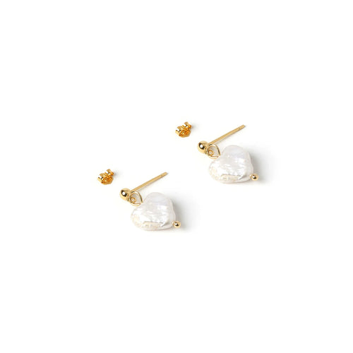 Lover Gold and Pearl Earring