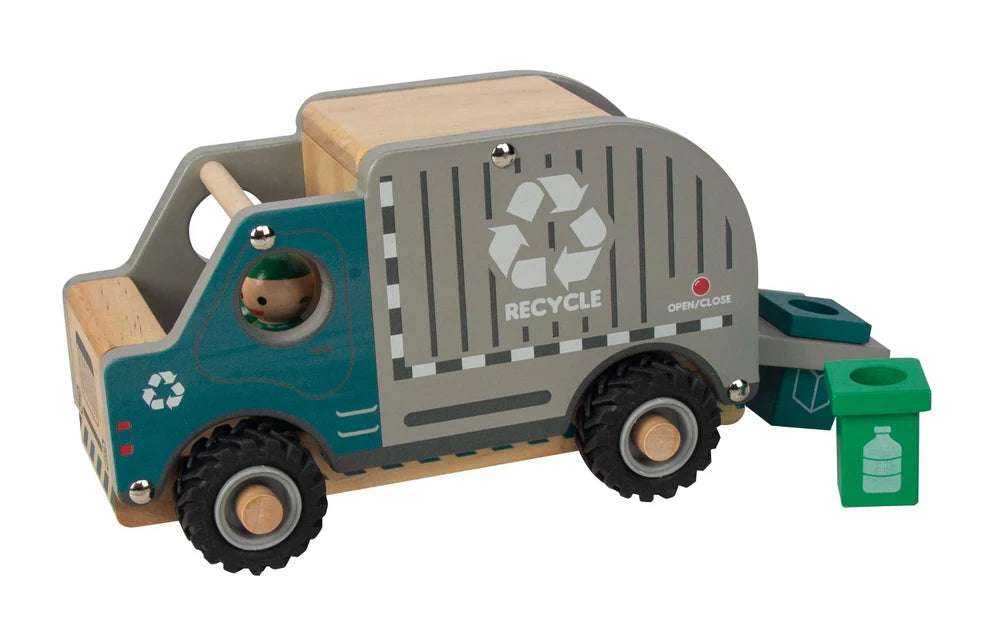 Wooden Garbage Truck