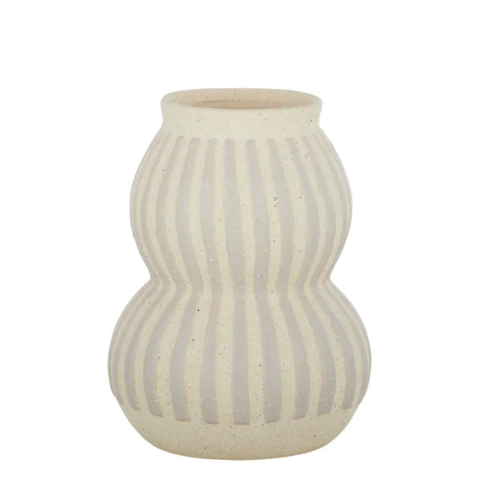 Striscia Ceramic Vase