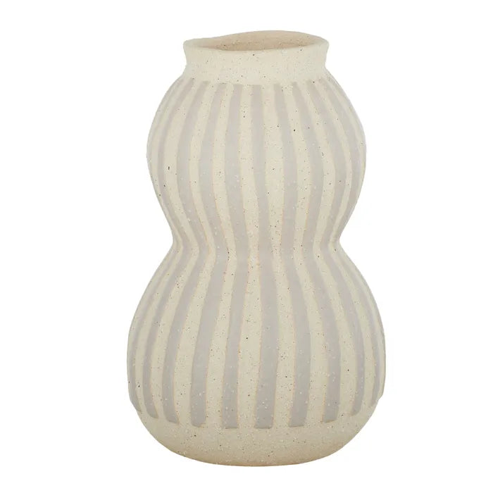 Striscia Ceramic Vase
