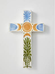 Tulum Cross Green Palm