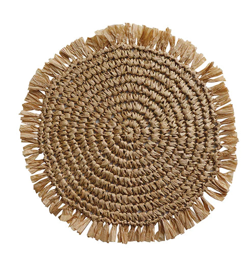 Fringe Natural Placemat