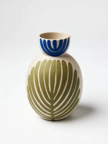 Happy Vase Round - Olive Fan