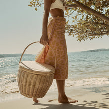 Round Insulated Picnic Basket