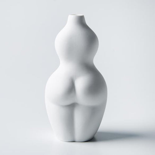 Posture Vase Small White