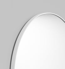 Bjorn Round Mirror Bright White (Various Sizes)