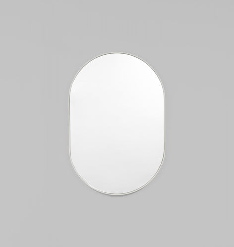 Bjorn Oval Mirror Dove (Various Sizes)