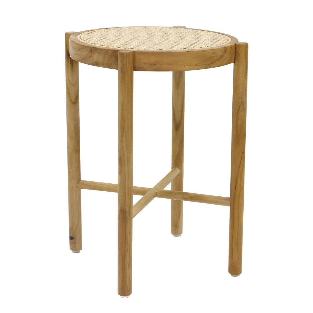 Retro Webbing Natural Stool