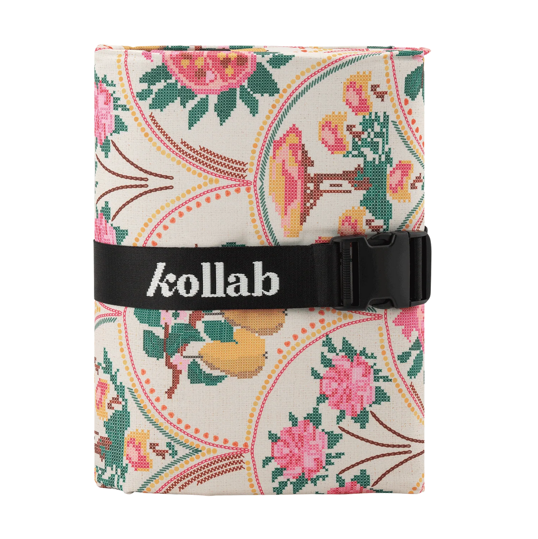 Needlepoint Garden Picnic Mat