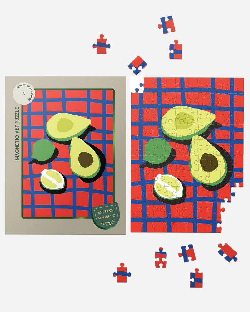 Magnetic Art Puzzle - Avacado Is Life