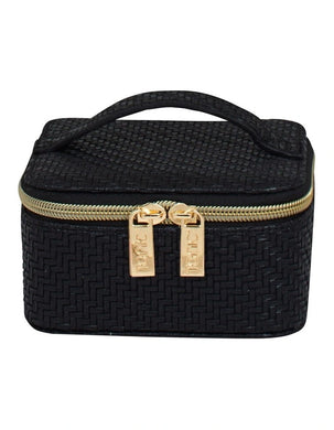 Jewellery Cube Herringbone - Licorice