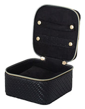 Jewellery Cube Herringbone - Licorice