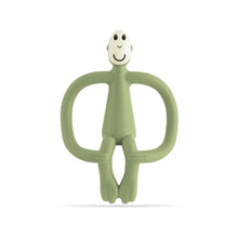 Matchstick Monkey Teething Toy and Gel Applicator - Olive