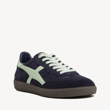 Goodsole 2001 Crossroads NAVY/GREEN SUEDE