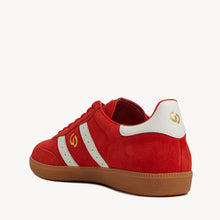 Goodsole 2001 Parallel- AURORA RED SUEDE/WHITE LEATHER