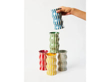 Palma Yello Strip Vase