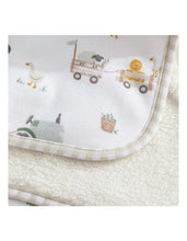 Jersey Sherpa Blanket - Tractor Ride