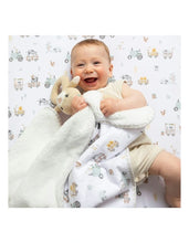 Jersey Sherpa Blanket - Tractor Ride