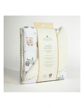 Jersey Sherpa Blanket - Tractor Ride