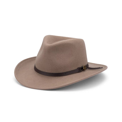Craig Crushable Wool Felt Hat - Putty (various size)