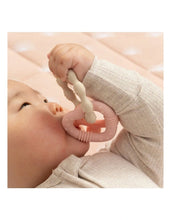 Silicone Bunny Teether - Pink