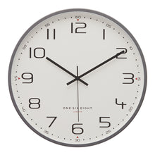 Carmen Wall Clock Grey 30cm