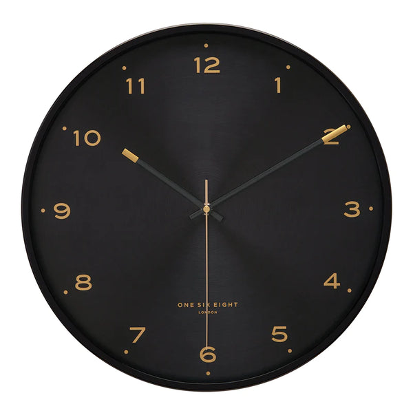 Elsa Clock | Black 40cm