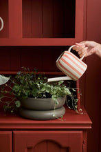 Watering Can / Coral Stripe