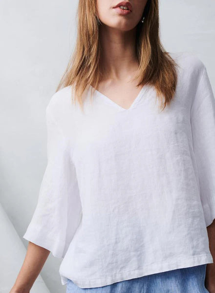 Andrea Top White