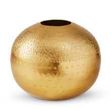 Alma Gold Textured Vase