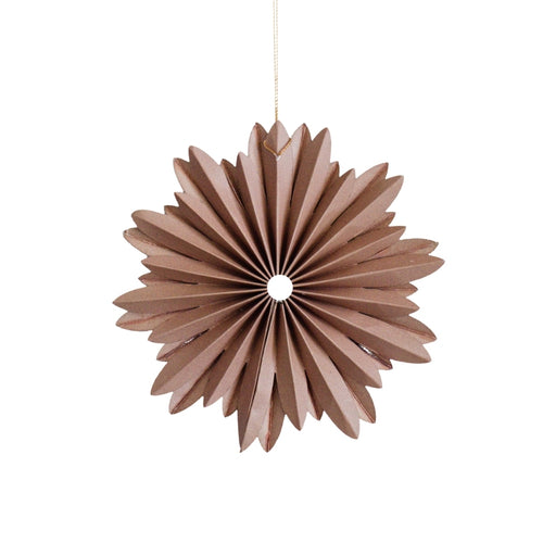 Hanging Star Ornament (Various Colours)