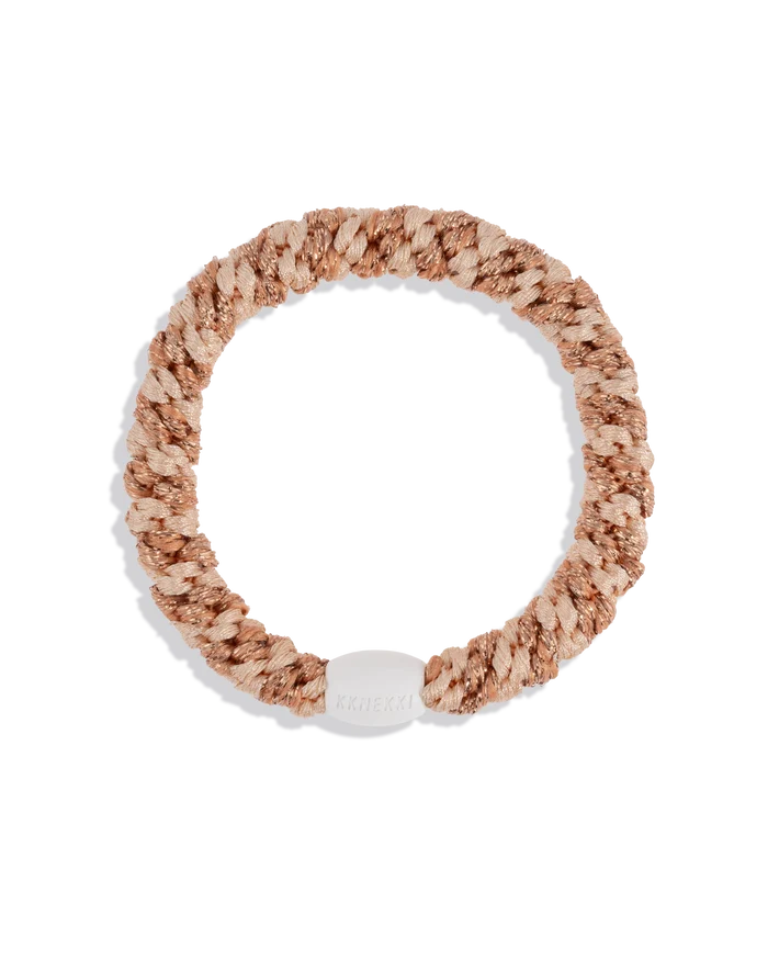 Kknekki Rosegold Glitter Powder Stripe
