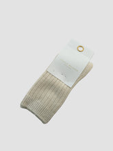 Wool Rib Wool Blend Socks (various)