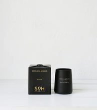Highlands Black Matte Candle