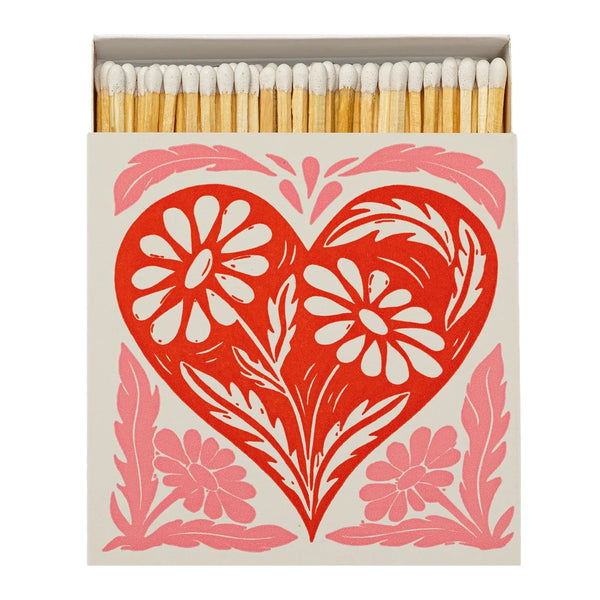 Luxury Matches - Botanical Heart
