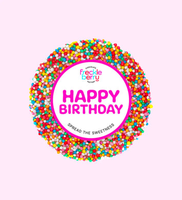 Happy Birthday - Single Freckle 40g