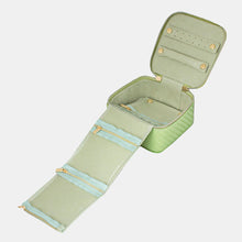 Jewellery Cube Herringbone - Pistachio