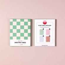 Checkered Everyday Mini Greeting Card Boxed Set | Pack of 8