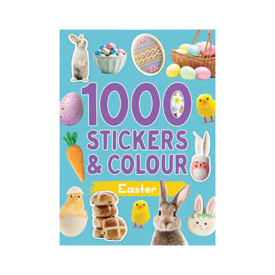 1000 Stickers & Colour - Easter